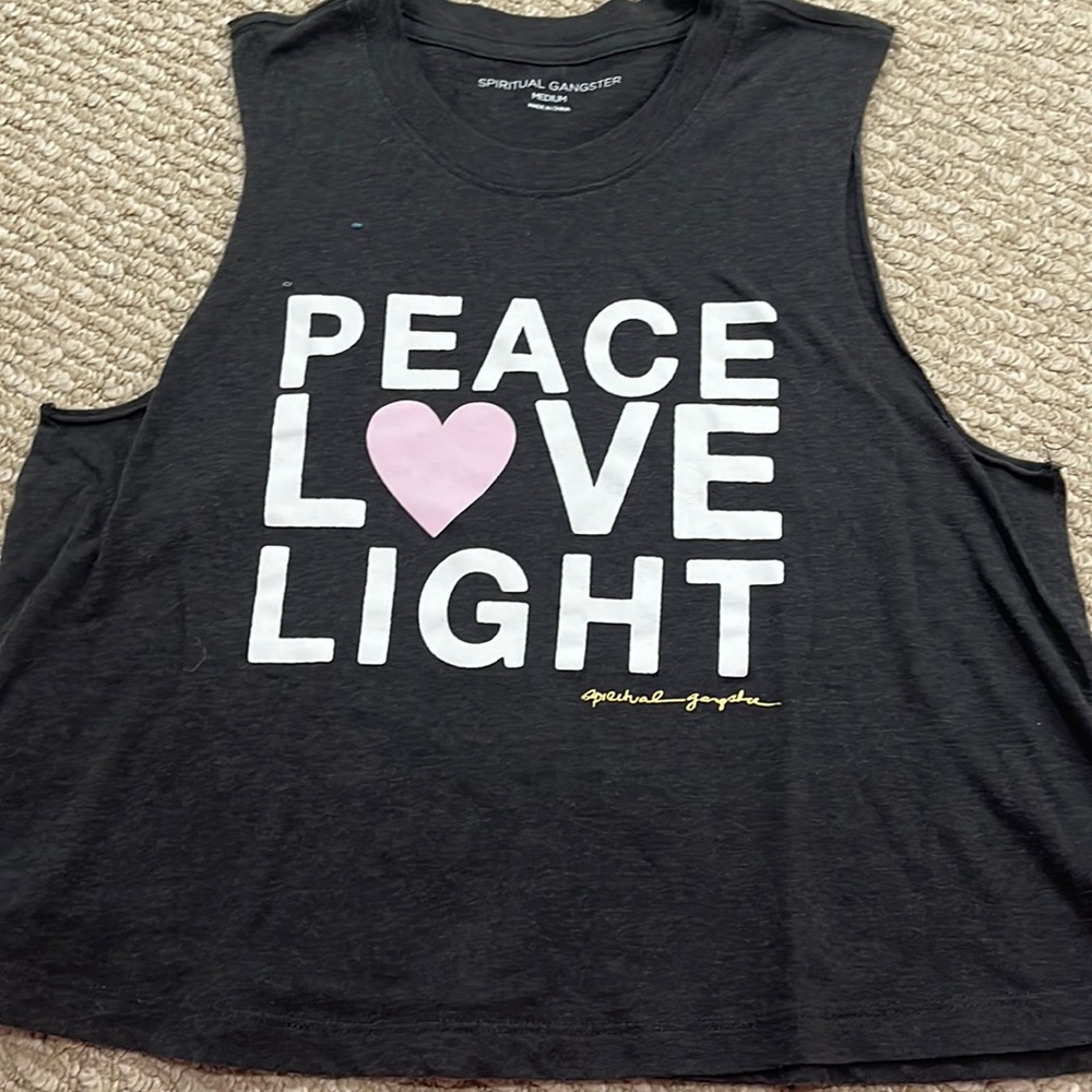 Spiritual gangster muscle tee